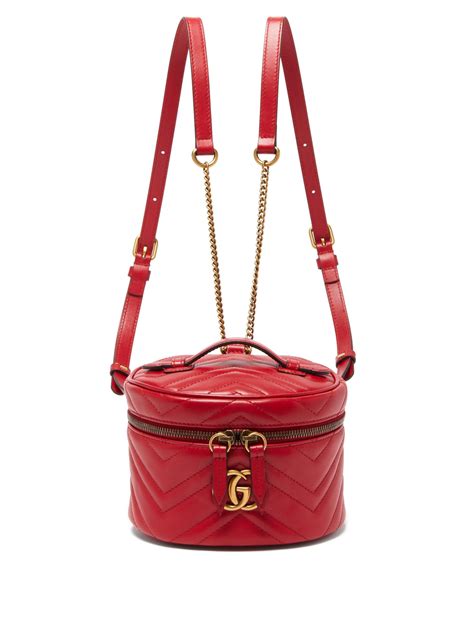 gucci mini backpack red